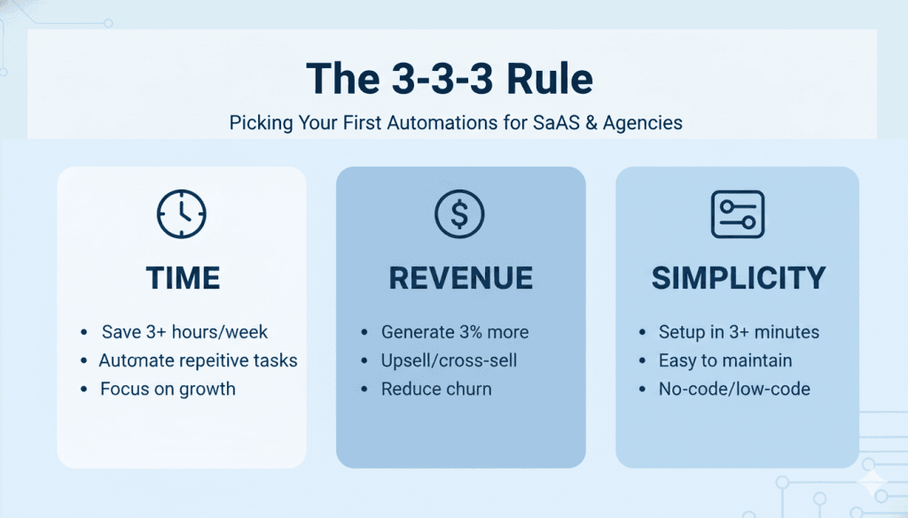 The 3-3-3 Rule for Enterprise Automation Selection by Alfaz Mahmud Rizve