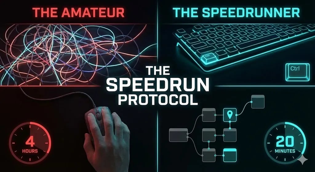 n8n workflow keyboard shortcuts and speedrun building technique by Alfaz Mahmud Rizve, RevOps Architect at whoisalfaz.me