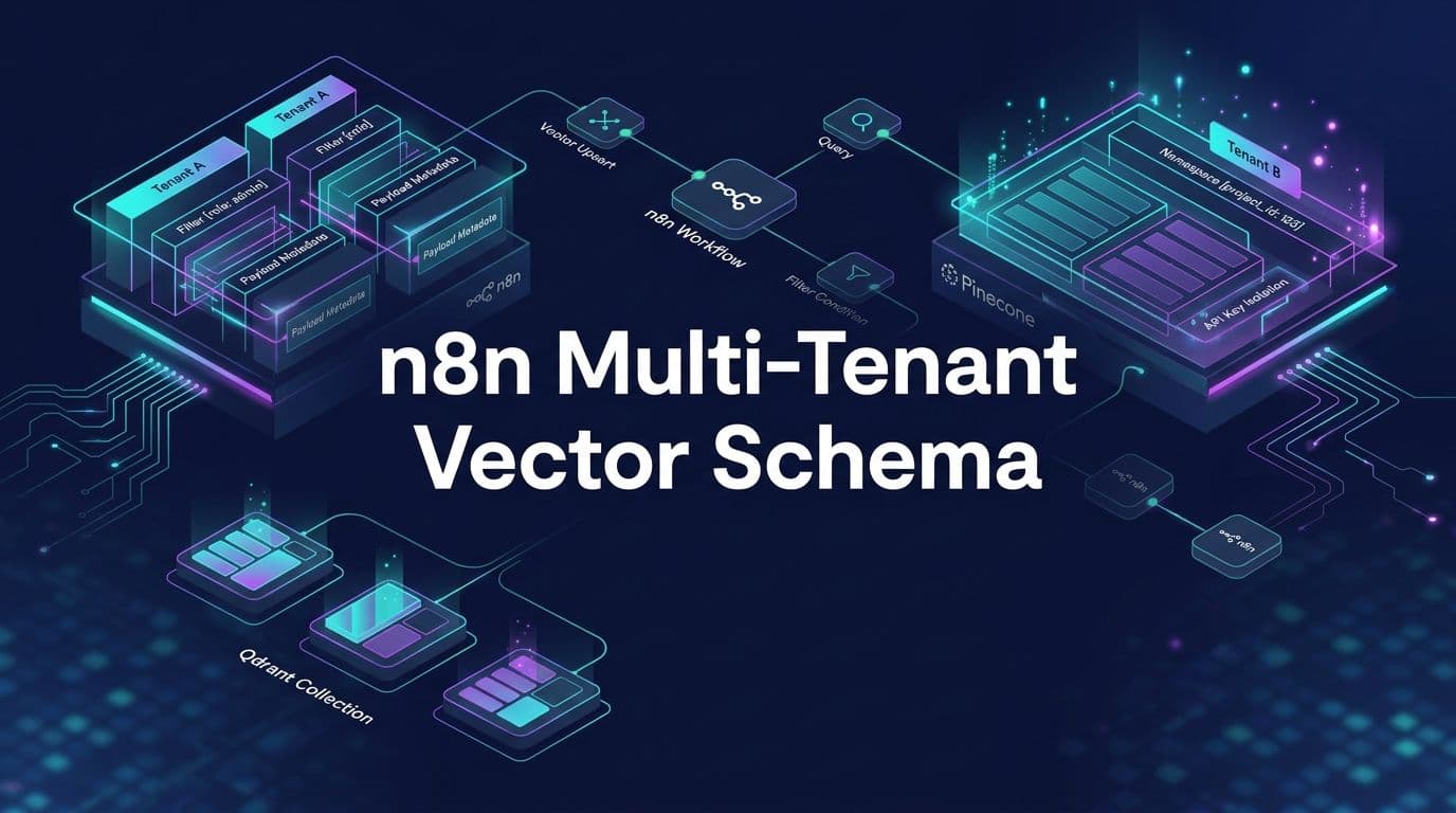 n8n Multi-Tenant Vector Schema Guide: Qdrant Docker