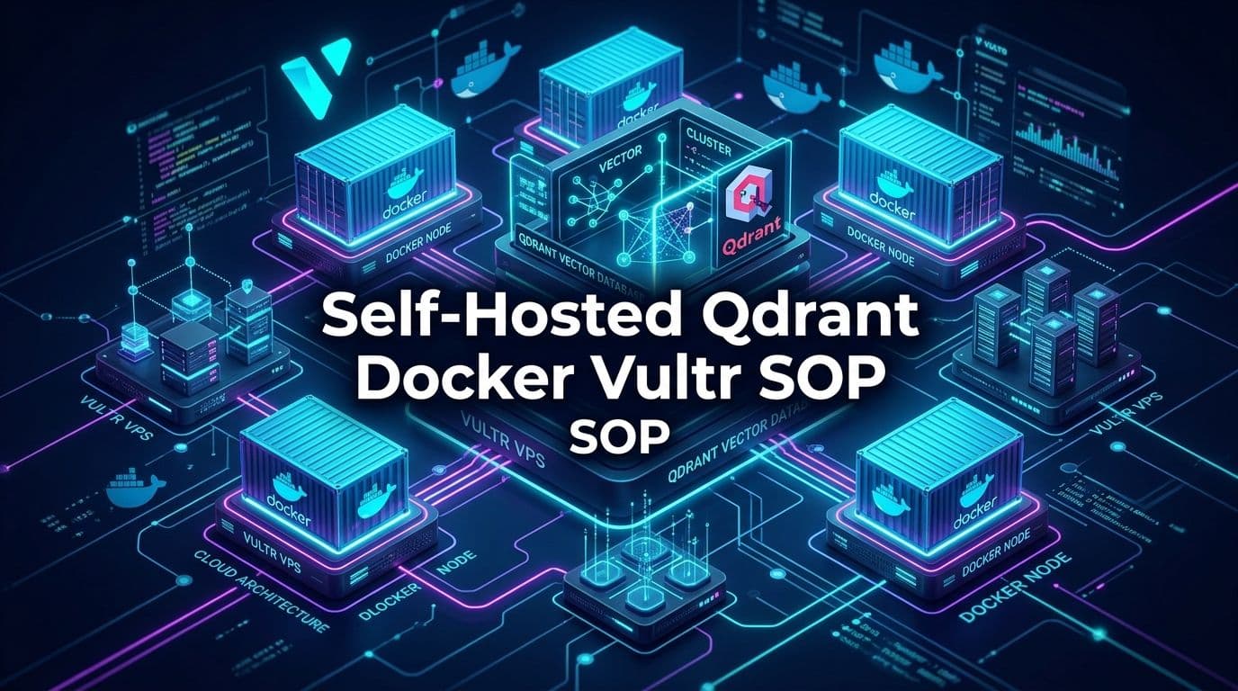 Self-Hosted Qdrant Docker Vultr SOP: Vector DB Guide