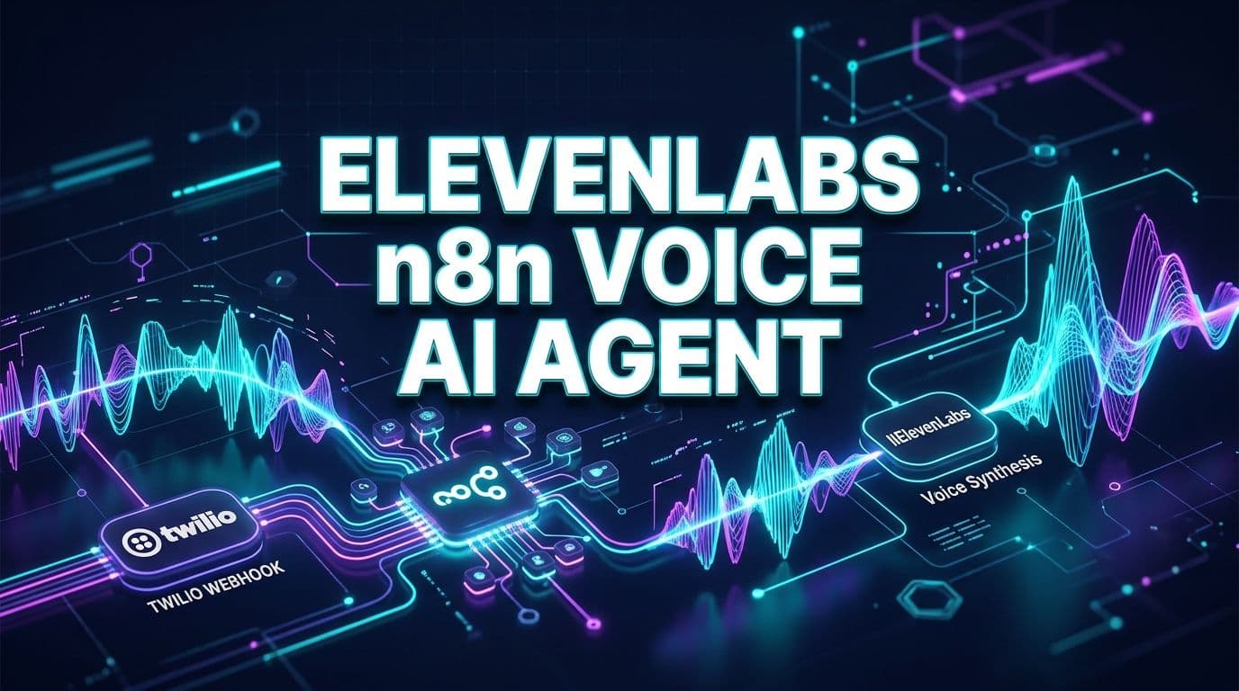 ElevenLabs n8n Voice AI Agent: Twilio & API Guide